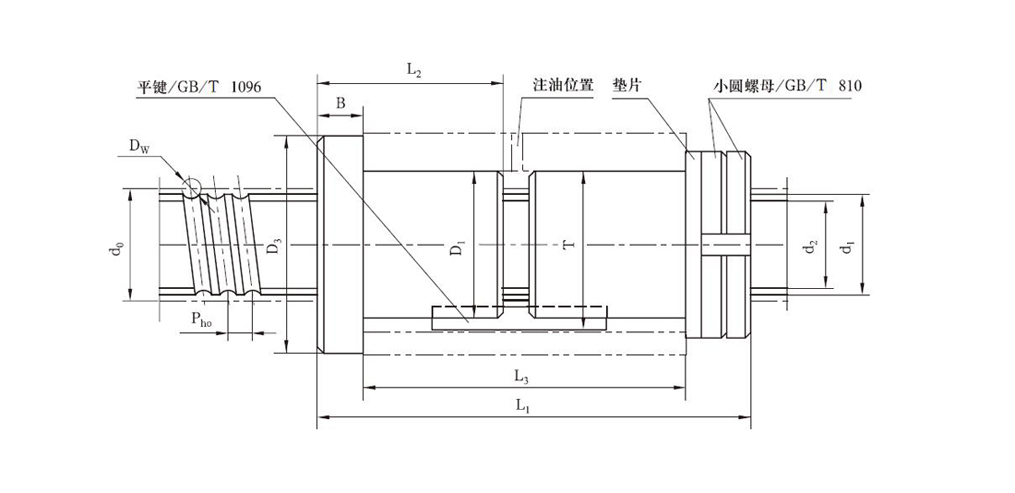 FFZL2004L-3滾珠絲杠